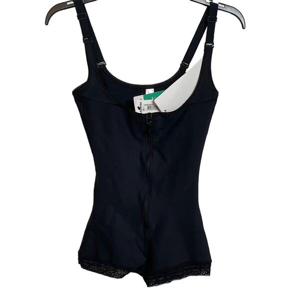 Leonisa  Firm Compression Boy Shorts Bottom Body Shaper - Black small - Picture 2 of 16